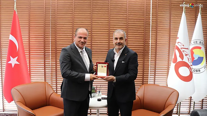 KKTC Elazığlılar Derneği'nden Elazığ TSO'ya Anlamlı Ziyaret!