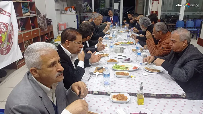 Körfez Elazığlılar Derneği iftarda bir araya geldi