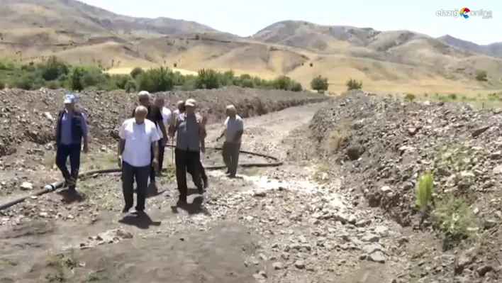 Korucu Köyü vatandaşlarından DSİ 9. Bölge Müdürlüğüne tepki