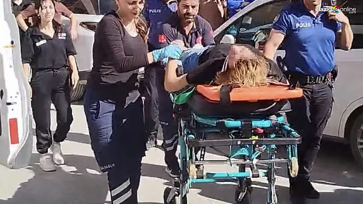 Elazığ'da Panik Anları! 19 Yaşındaki Kadın Kafenin Birinci Katından Atladı