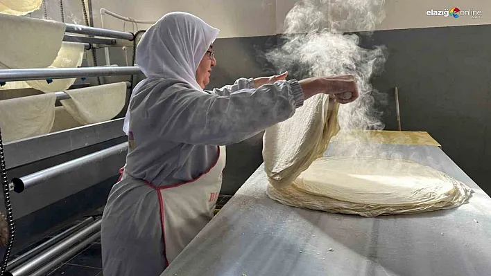Küçük bir dükkanda başlamışlardı şimdi tonlarca yufka üretiyorlar