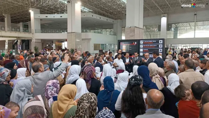 158 vatandaşın umre hayali gerçek oldu