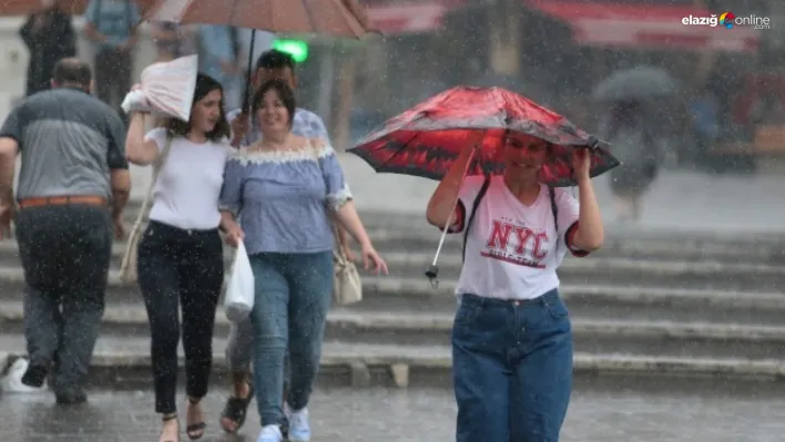 Kuvvetli yağış geliyor! Elazığ ve çevre iller için ani sel uyarısı