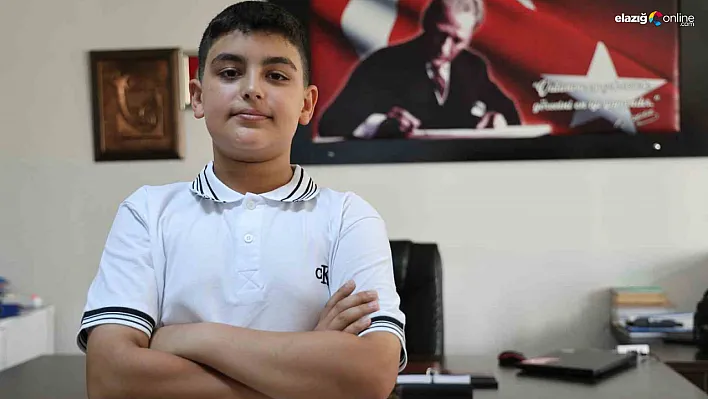 LGS'de Elazığ'dan Tam Puan! İşte Türkiye Birincisi Yiğit Bulut'un Hayali