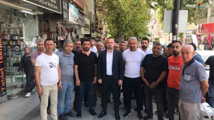 Başkan Karademir'den Kışla Caddesi esnafına ziyaret