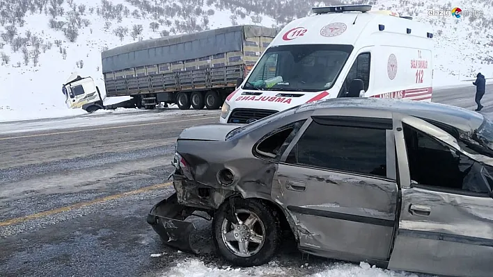 Malatya-Adıyaman yolunda trafik kazası: 2 yaralı