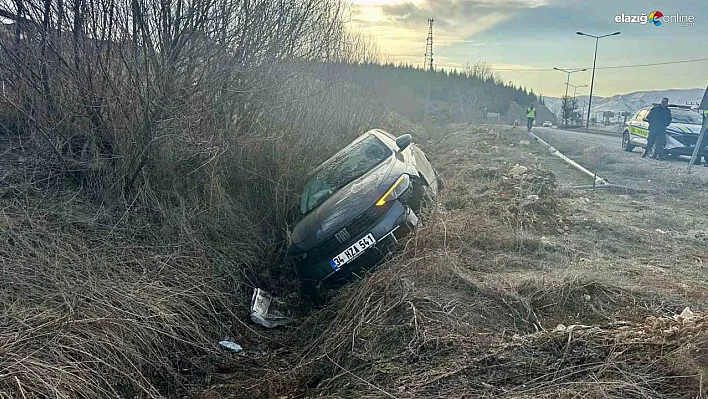 Malatya-Adıyaman yolunda trafik kazası: 1 yaralı