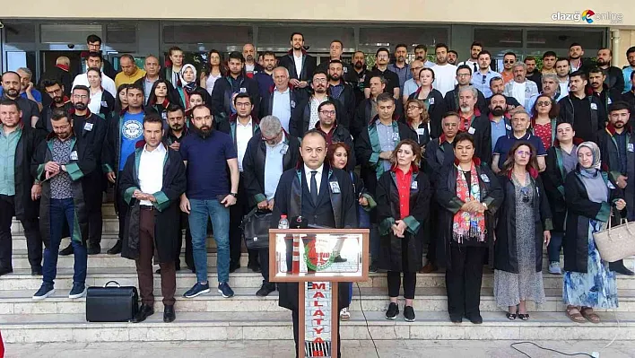Malatya Barosundan Avukat Bakırtaş tepkisi
