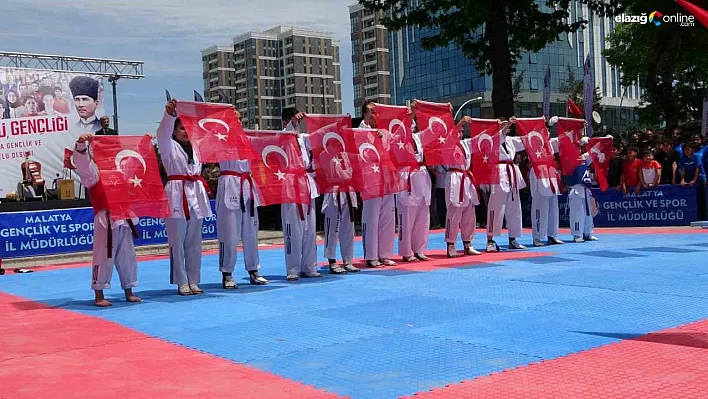 Malatya'da 19 Mayıs coşkusu