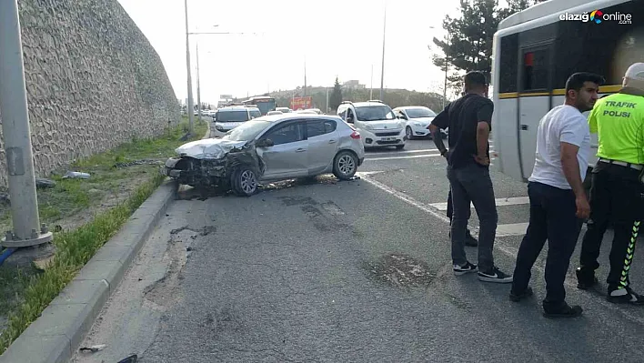 Malatya'da 5 araçlı zincirleme kaza: 6 yaralı