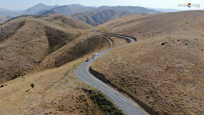 Malatya'da asfalt çalışmaları devam ediyor