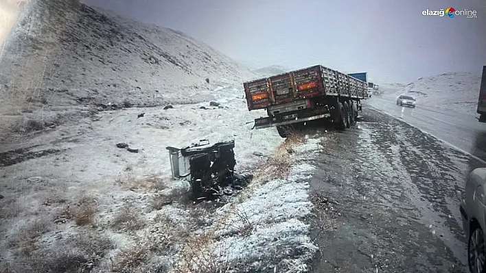 Malatya'da iki ayrı kazada 2 kişi yaralandı
