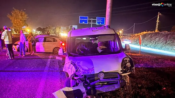 Malatya'da iki ayrı trafik kazası: 3 yaralı