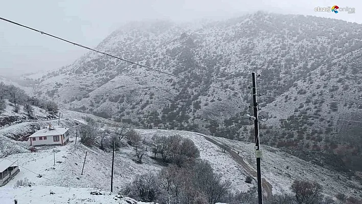 Malatya'da kar yağışı etkili oldu