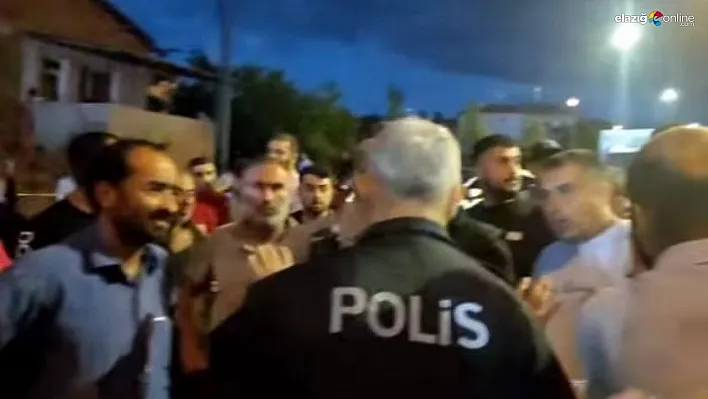 Malatya'da kaza sonrası vatandaşlar yolu ulaşıma kapattı