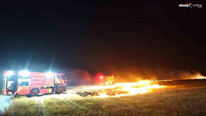 Malatya'da korkutan yangılar