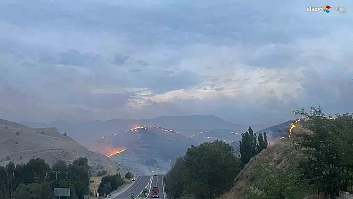 Malatya'da korkutan yangın