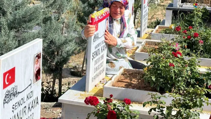 Malatya'da mezarlıklarda acı ve hüzün bir arada