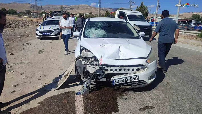 Malatya'da otomobil ile motosiklet çarpıştı: 1 ölü
