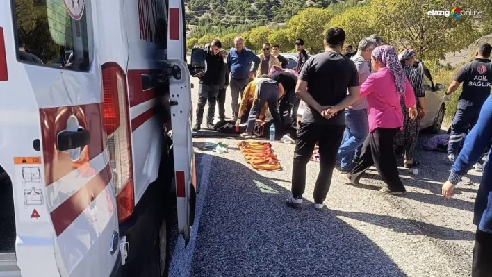 Malatya'da otomobil yön levhasına çarptı 4 yaralı