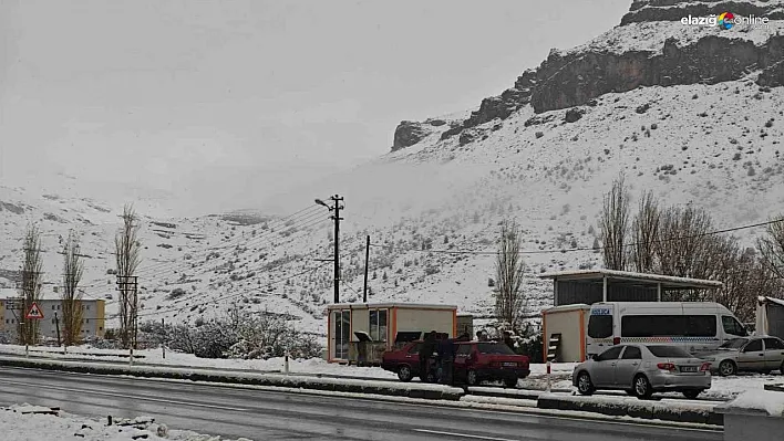 Malatya'da sağanak ve kar yağışı etkili oluyor