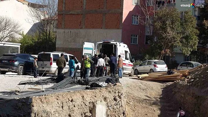 Malatya'da şantiyede iş kazası: 1 yaralı
