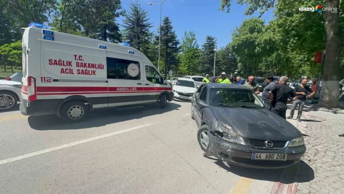 Malatya'da trafik kazası: 2 yaralı