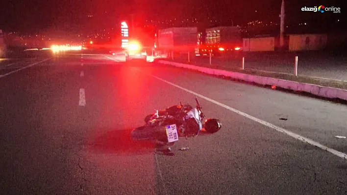 Malatya'da yayaya çarpan motosikletin sürücüsü hayatını kaybetti