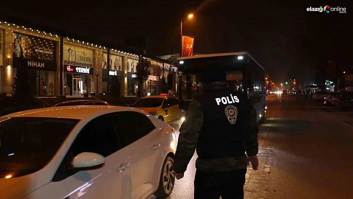 Malatya'da yılbaşı gecesi 2 bin 200 polisle denetim yapılıyor