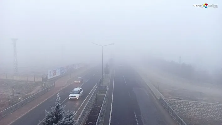 Malatya'da yoğun sis etkili oluyor