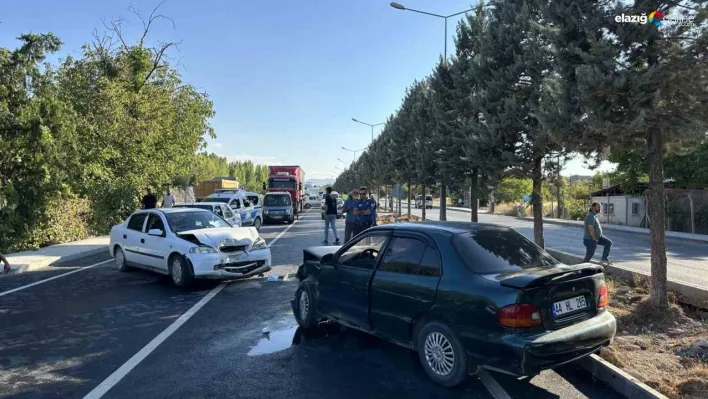 Malatya'da zincirleme trafik kazası: 3 yaralı