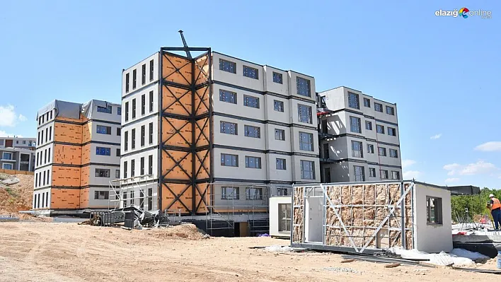 Malatya'da İlk Yüksek Katlı Çelik Modüler Bina Yükseliyor!