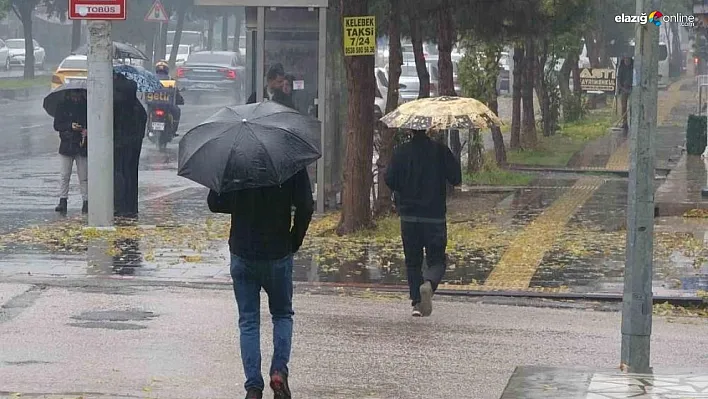 Meteoroloji'den 5 il için 'sağanak yağış' uyarısı