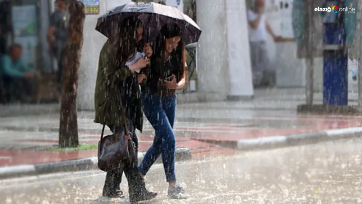 Meteoroloji'den Elazığ'a Kritik Uyarı: Kuvvetli Sağanak Yağış Geliyor!