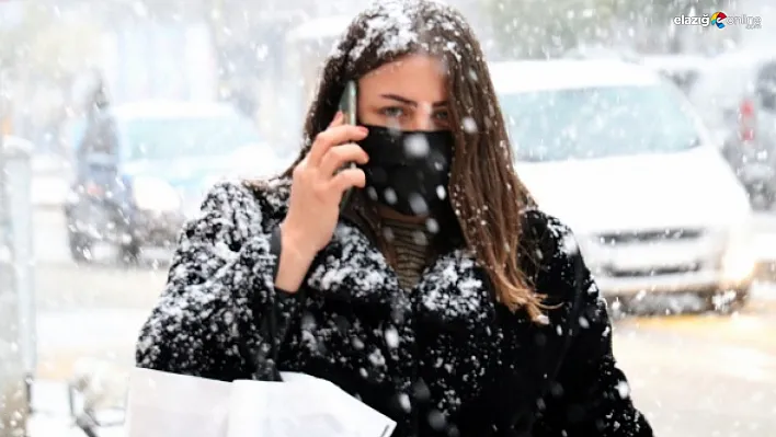 Meteoroloji'den Elazığ'a Kritik Uyarı: Kuvvetli Kar Yağışı Geliyor!