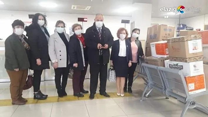 MHP Didim'den Elazığ'a giyim, kitap ve kırtasiye yardımı