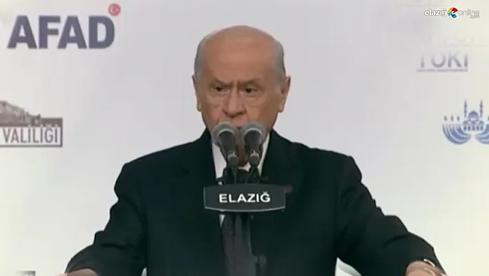 MHP Genel Başkanı Devlet Bahçeli: 'Yeni konutlar Gakgoşlara hayırlı olsun'