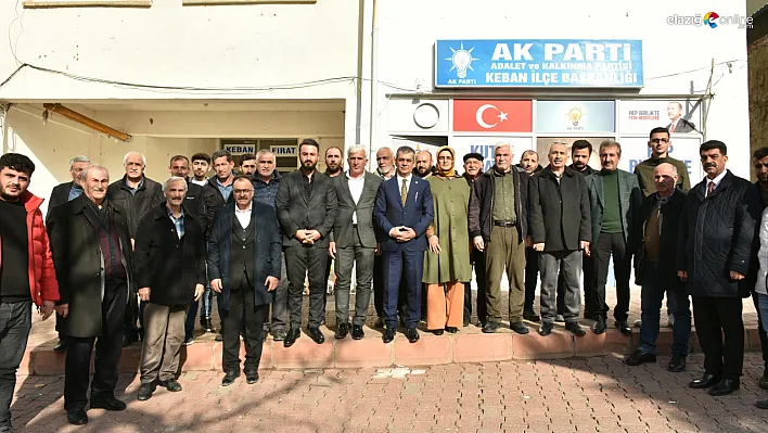 Milletvekili Keleş'ten Keban ve Hazarbaba'da Yoğun Mesai!