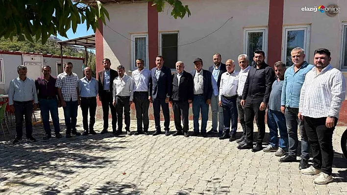 Milletvekili Tüfenkci, Doğanşehir'de muhtarlarla bir araya geldi