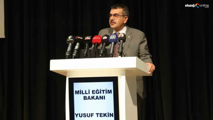 Bakan Yusuf Tekin Elazığ'da konuştu: 'AK Parti ile Türkiye, dini özgürlüklerde dünya standartlarında'