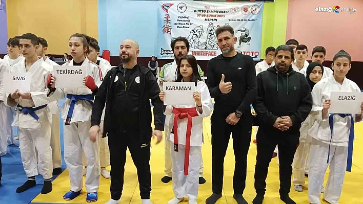 Ju Jitsu Türkiye Şampiyonası'nda Elazığ Fırtınası! Madalyalarla Döndüler