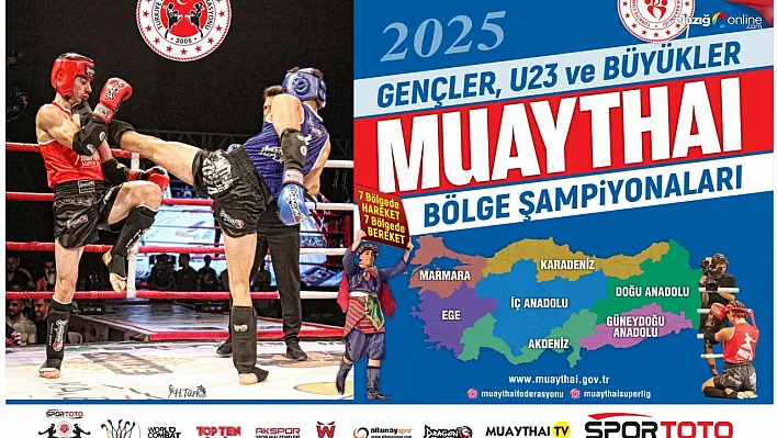 Elazığ Ev Sahipliğinde Muaythai Şampiyonası Heyecanı!