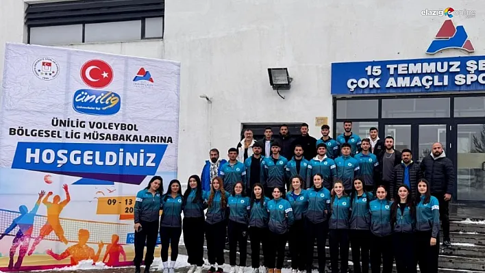 Munzur Üniversitesi kadın voleybol takımı, Ünilig'de 3'üncü oldu