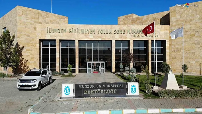 Munzur Üniversitesi'nden İsrail'e boykot