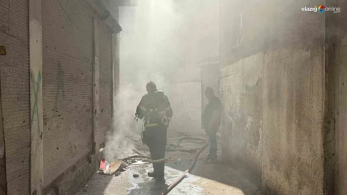 Diyarbakır Sur'da depodaki yangın söndürülemiyor!