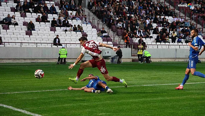 Elazığspor, Evinde Golü Buldu Ama Galibiyeti Kaçırdı!