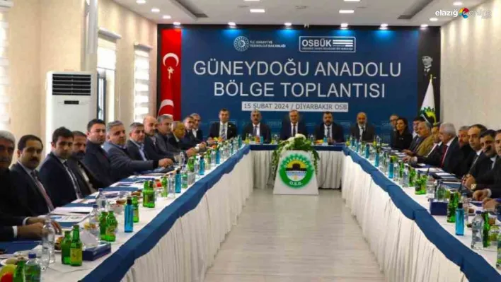 OSBÜK Güneydoğu Anadolu Bölge Toplantısı gerçekleştirildi