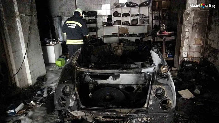 Diyarbakır'da otomobilin yakıt deposu patladı