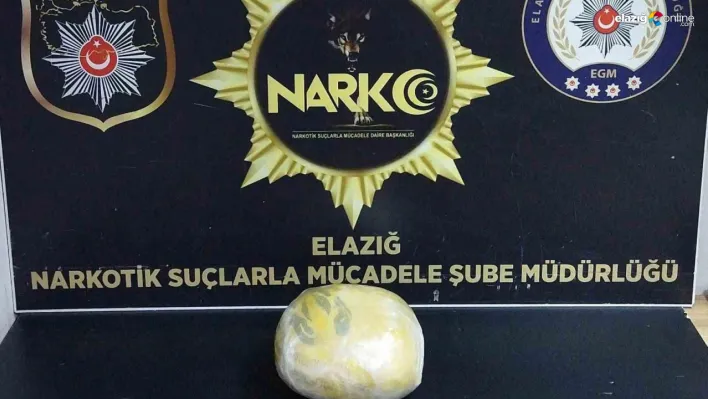 Elazığ NARKO'dan operasyon!