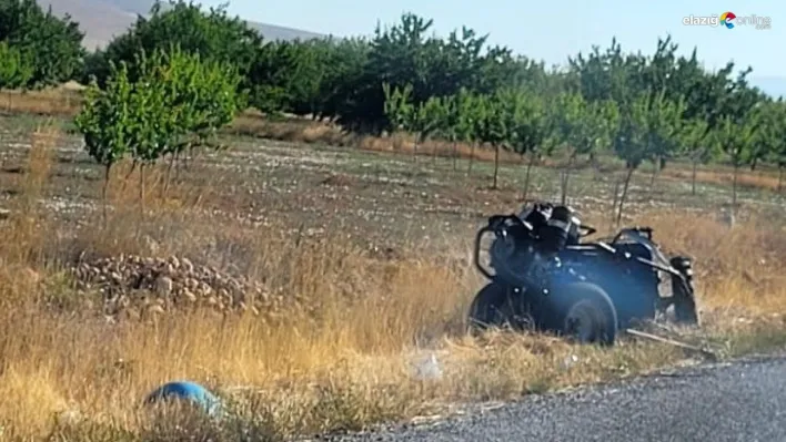 Otomobil ile çapa motoru çarpıştı: 1 yaralı